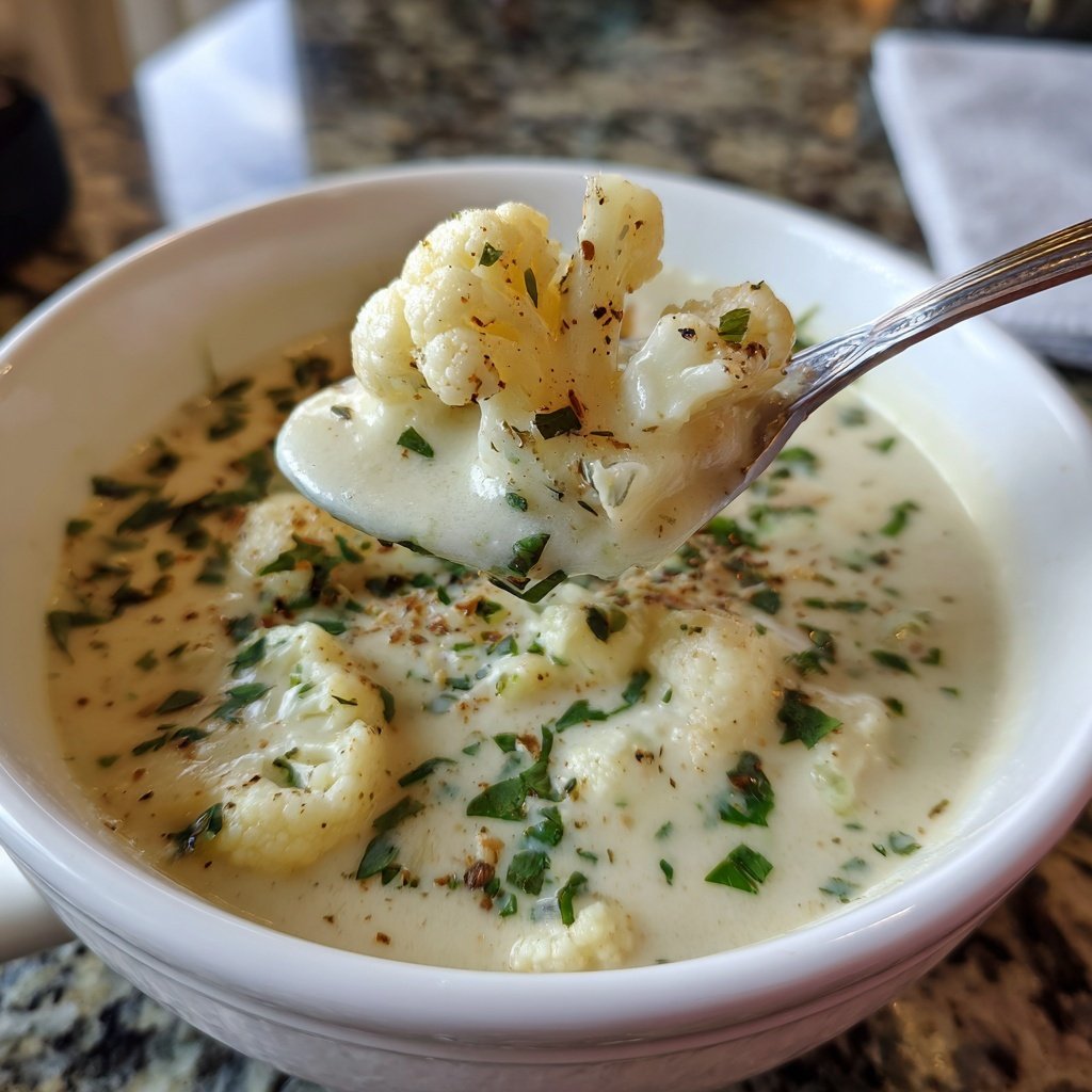 Blumenkohlsuppe einfach