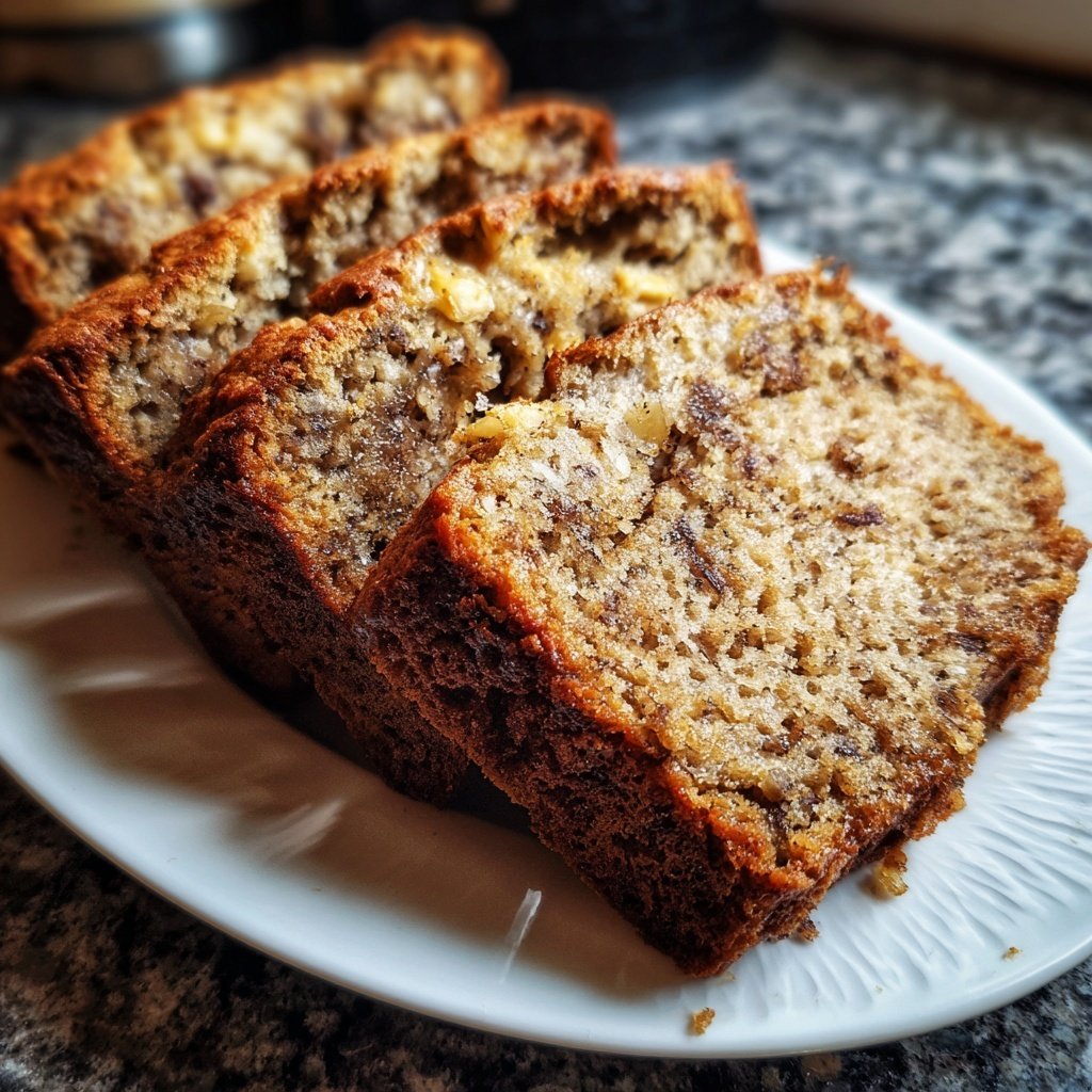 Bananenbrot zum Frühstück