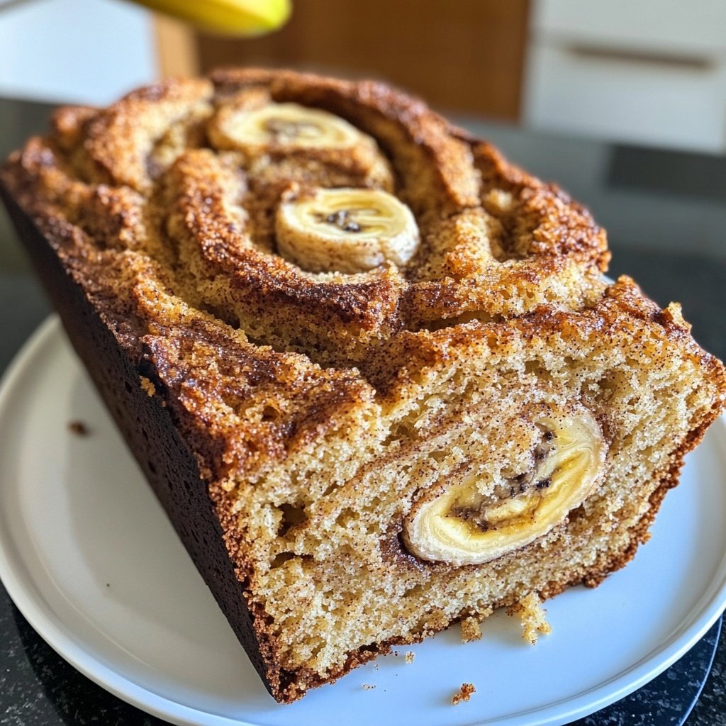 Bananenbrot mit Zimt